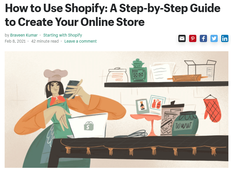 shopify come fare